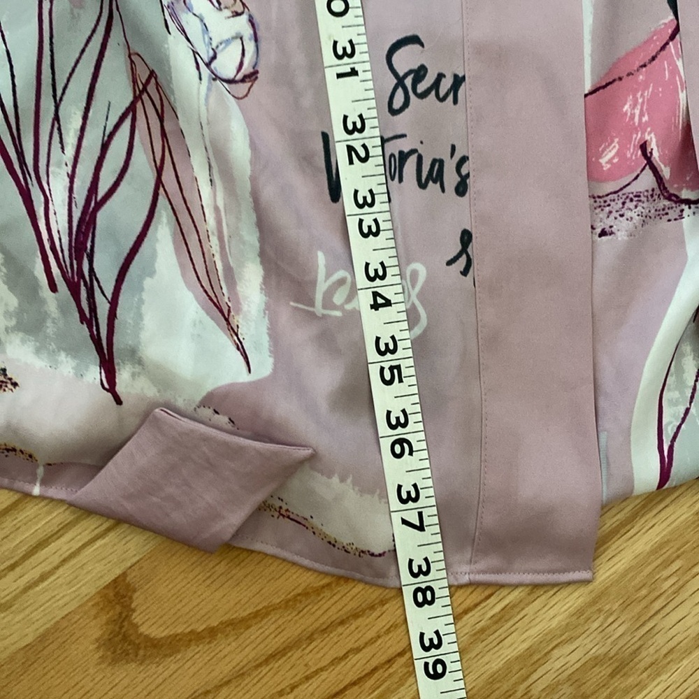 Victoria Secret loungewear/robe Women’s VS branded slinky sexy Pink purple M/L - Picture 9 of 12